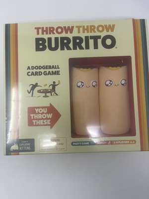 Throw Throw Burrito by Exploding Kittens - A Dodgeball Card Game Brand NEW 