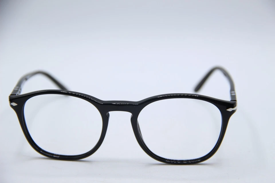 НОВЫЙ PERSOL 3007-V 95 ЧЕРНЫЙ ПОДЛИННЫЙ ДИЗАЙНЕРСКИЕ ОЧКИ 50-19 - Изображение 2 из 4