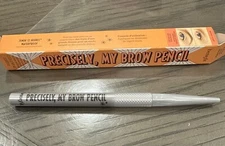 Benefit Precisely My Brow Pencil #4 Warm Deep Brown 0.0009oz Travel Size NIB