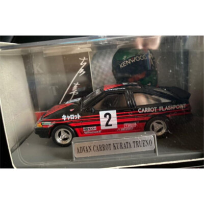 MTECH ADVAN Carrot Kurata Trueno AE86 Keiichi Tsuchiya 1:43