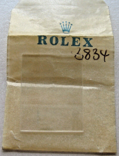 GENUINE VINTAGE ROLEX CELLINI 3834 WATCH SPARE PART CRYSTAL SAPPHIRE GLASS NEW - Picture 5 of 11
