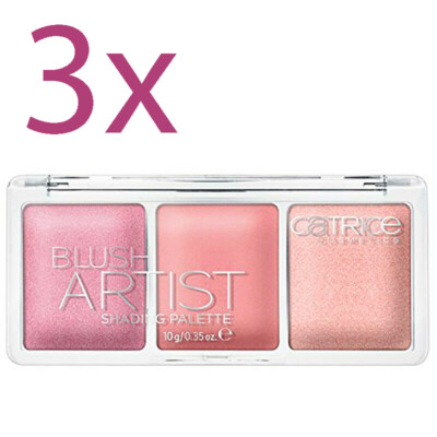 3 Stk. Blush Artist Shading Palette Catrice corAll I Need (756350-3)