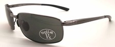 Brand New Vintage Bolle Benton 11565 Polarized Sunglasses. Gunmetal / Grey