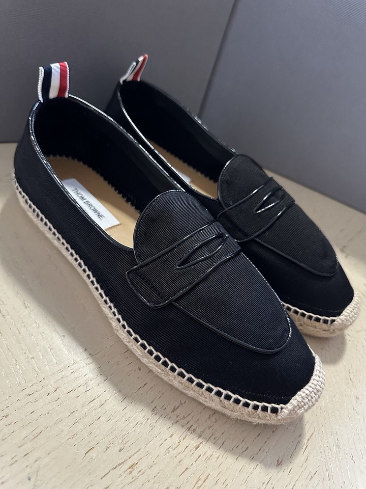 Espadrilles Thom Browne Rayées Multicolores - EU 36, Bride Cheville Amovible, Neuves Avec étiquettes