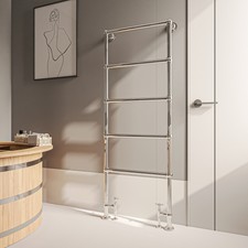 Marko Freestanding Wall Mounted Heated Towel Rail for sale online | eBay