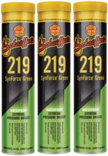 Schaeffers 02192-029 SynForce Green NLGI #2 Grease H Duty waterproof  (3 Tubes)
