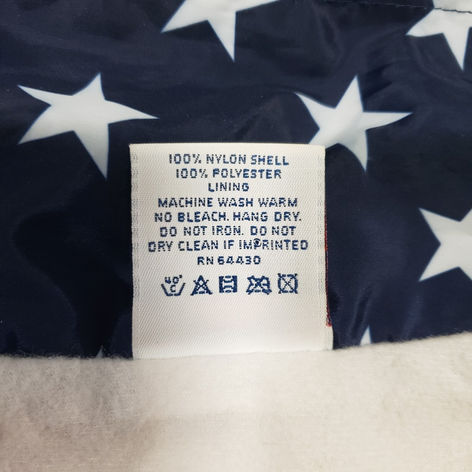 Vintage Tech Data Jacket Size Large American Flag… - image 23