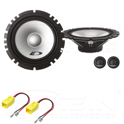 ALPINE LAUTSPRECHER für FIAT DUCATO II Typ 230 1994-2002 Tür Vorn 280W 165 #AOUB