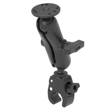 RAM Small Tough-Claw Clamp Mount with Standard Arm and Round AMPS Plate