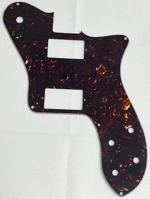 Brown Tortoise For Fender Squier Telecaster Deluxe PAF Style Guitar Pickguard