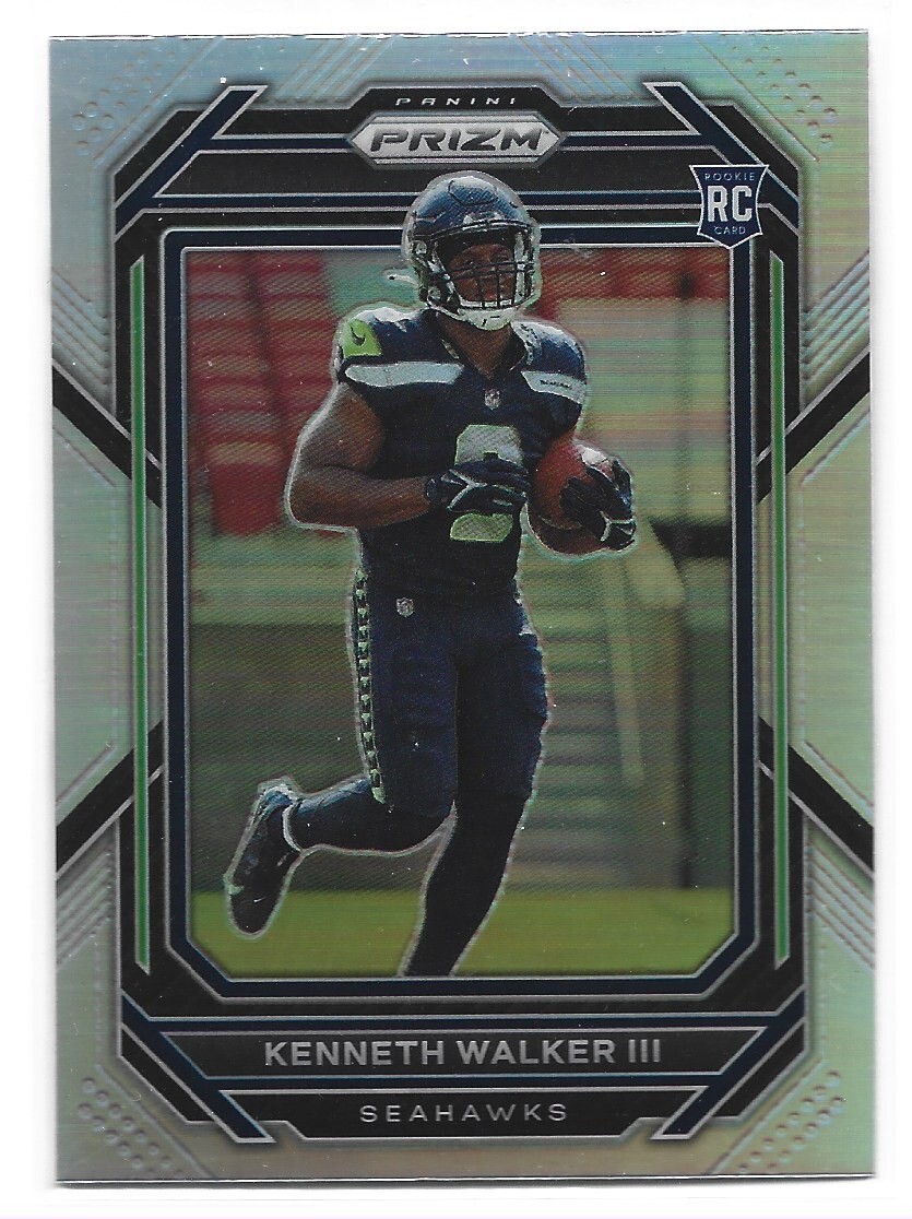 Kenneth Walker III - 2022 Panini Prizm #318 Silver Prizm ROOKIE - Seahawks
