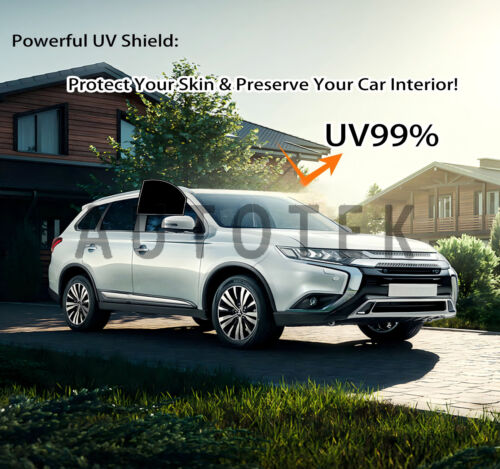 PreCut Film Front Two Door Windows Any Tint Shade % For Tesla Model Y 2020-2024 - Picture 6 of 11