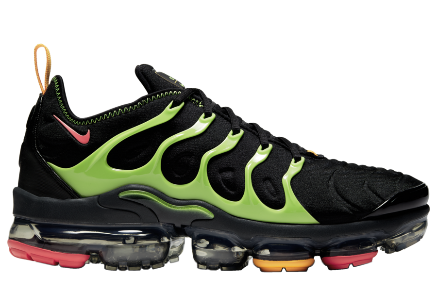 nike vapormax plus lime green