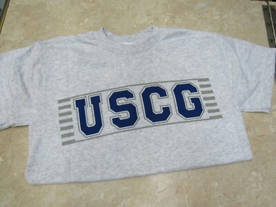 USCG US Coast Guard PT T Shirt Physical Fitness Uniform PFU