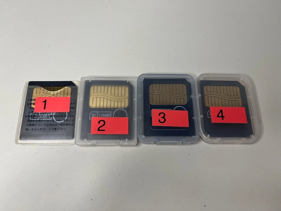 Vintage Smart Media SmartMedia Memory Card Olympus 4pc. 128 MB - Image 2 of 4