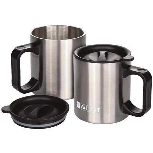 DOITOOL Tasses de camping en émail – 250 ml – Petites