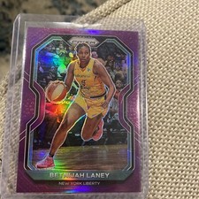 2021 Panini PRIZM WNBA Purple PRIZM Card 51 - BETNIJAH LANEY #11/99
