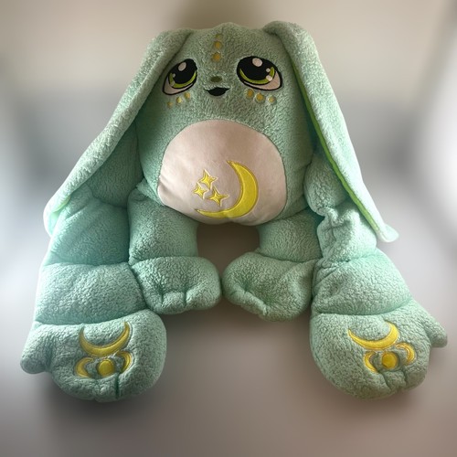 Moon Pals Plush Echo Green Stuffed Weighted Sensory Anxiety Calm Support Animal