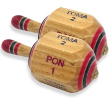 Pirinola Mexicana (2-Pack) - Mexican Spinning Top Toma Todo Game