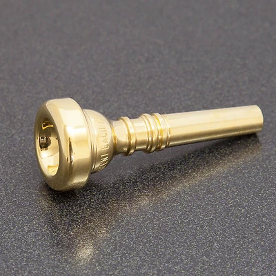 CONN-SELMER Bach 7E 24k Gold Plated Cornet Mouthpiece NEW!