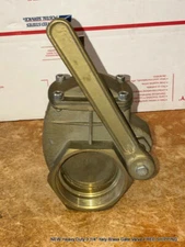 NEW Heavy Duty 3 1/4" Italy Brass Gate Valve FREE SHIPPING