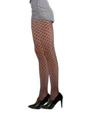 20 Denier Sheer Tights with Fishnet. Chester by Cecilia de Rafael 
