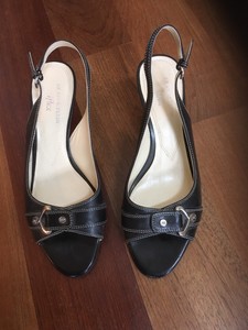 anne klein peep toe slingback