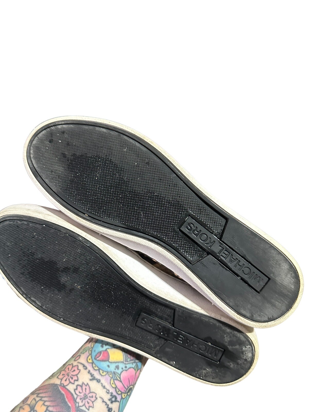 Michael Kors Keaton Slip On Python Light Wear Sz … - image 5