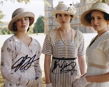 DOCKERY & FINDLAY signed autograph 20x25cm DOWNTON ABBEY in person autograph COA