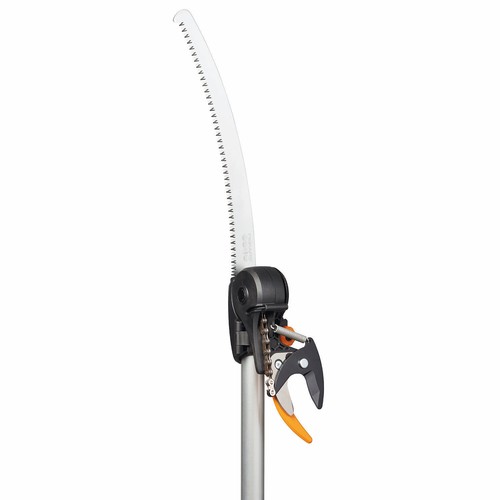 Fiskars Astschere Schneidgiraffe Teleskop Baumschere UPX86 + Baumsäge Höhe 6m - Bild 3 von 11