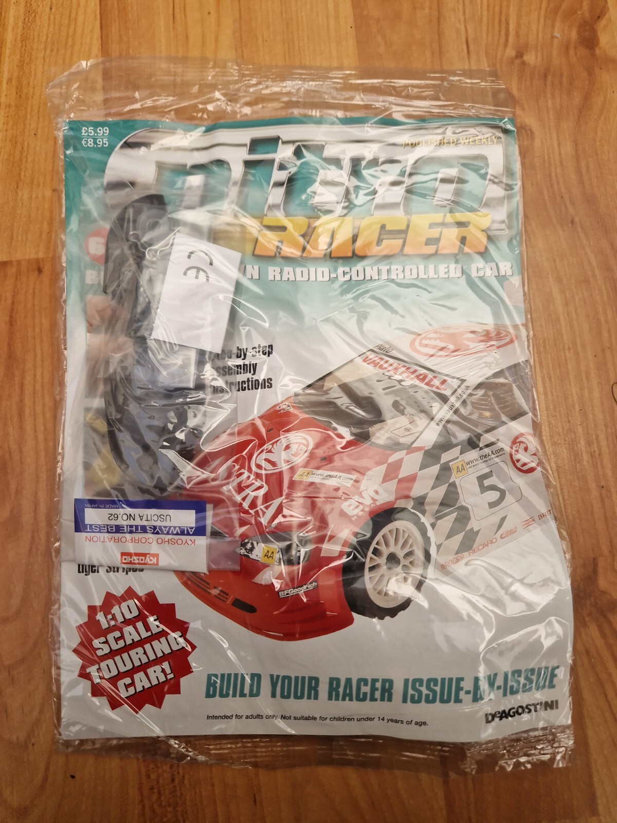 DEAGOSTINI KYOSHO BUILD YOUR OWN NITRO RC RADIO CONTROLLED CAR ISSUE 63