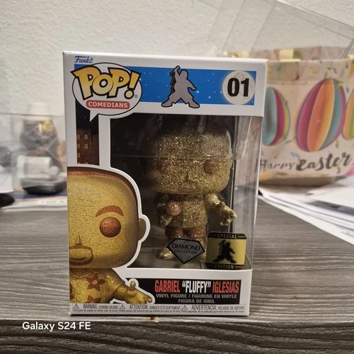 Funko Pop! Gabriel "Fluffy" Iglesias Gold Diamond #01 Fluffy Shop Exclusive