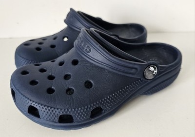 Marine weiche Gummi Slipper Jungen klassische Crocband Clogs Gr. C12 (29-30) Crocs