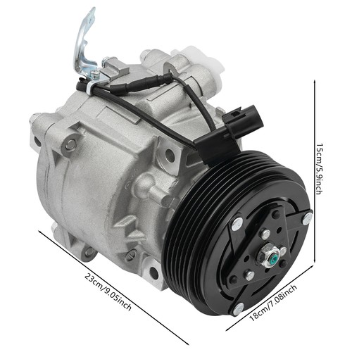 A/C Compressor w/Clutch For 2014-2015 Mitsubishi Outlander Sport Air Conditioner - Picture 3 of 16