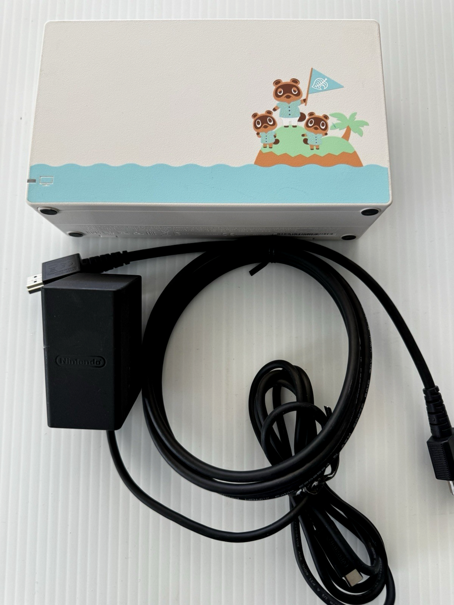 Original Nintendo Switch Dock Animal Crossing HAC-007 w/ HDMI