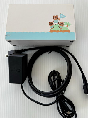 Original Nintendo Switch Dock Animal Crossing HAC-007 w/ HDMI