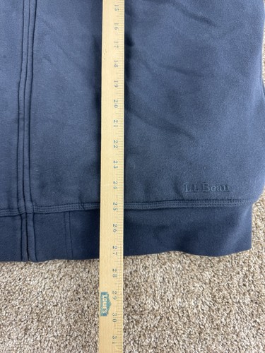 Chaqueta LL Bean Katahdin Iron Works Para Hombre Grande Regular Forrada de Vellón Cremallera Completa Exterior - Imagen 8 de 9
