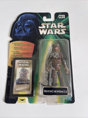Star Wars Episode 1 Flashback Photo Hoth Chewbacca Hasbro MOC 1999 Neu auf Karte