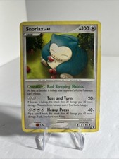 Pokémon TCG Snorlax 81/111 Rising Rivals Regular Non holo English 2009 LP on eBay
