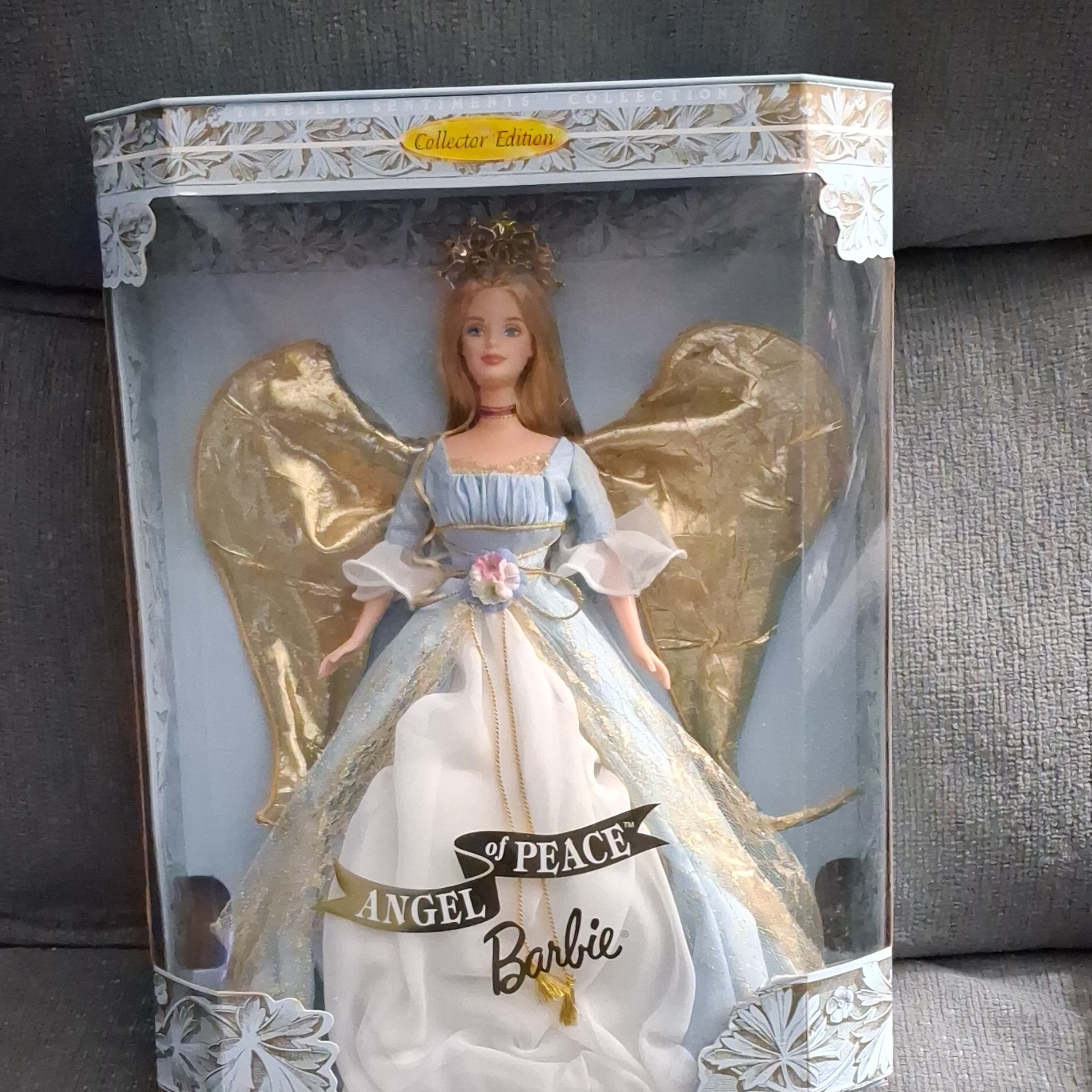 Mattel Barbie Angel of Peace Collector Edition Blonde Blue Eyes 1999