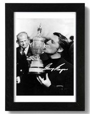 Gary Player Signed Autograph PHOTO Pre Print Music 6x4/A4/ Framed golf