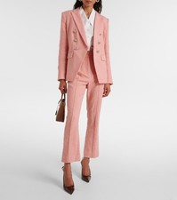 Veronica Beard Pants 6 NWOT 398.00 TANI COTTON BLEND KICK FLARE HIGH RISE