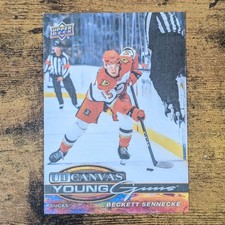 2025-26 Upper Deck Extended Beckett Sennecke C-368 UD Canvas Young Guns Ducks