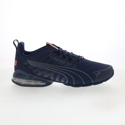 Puma Voltaic Evo Nubuck 31171603 Mens Blue Leather Athletic Running Shoes