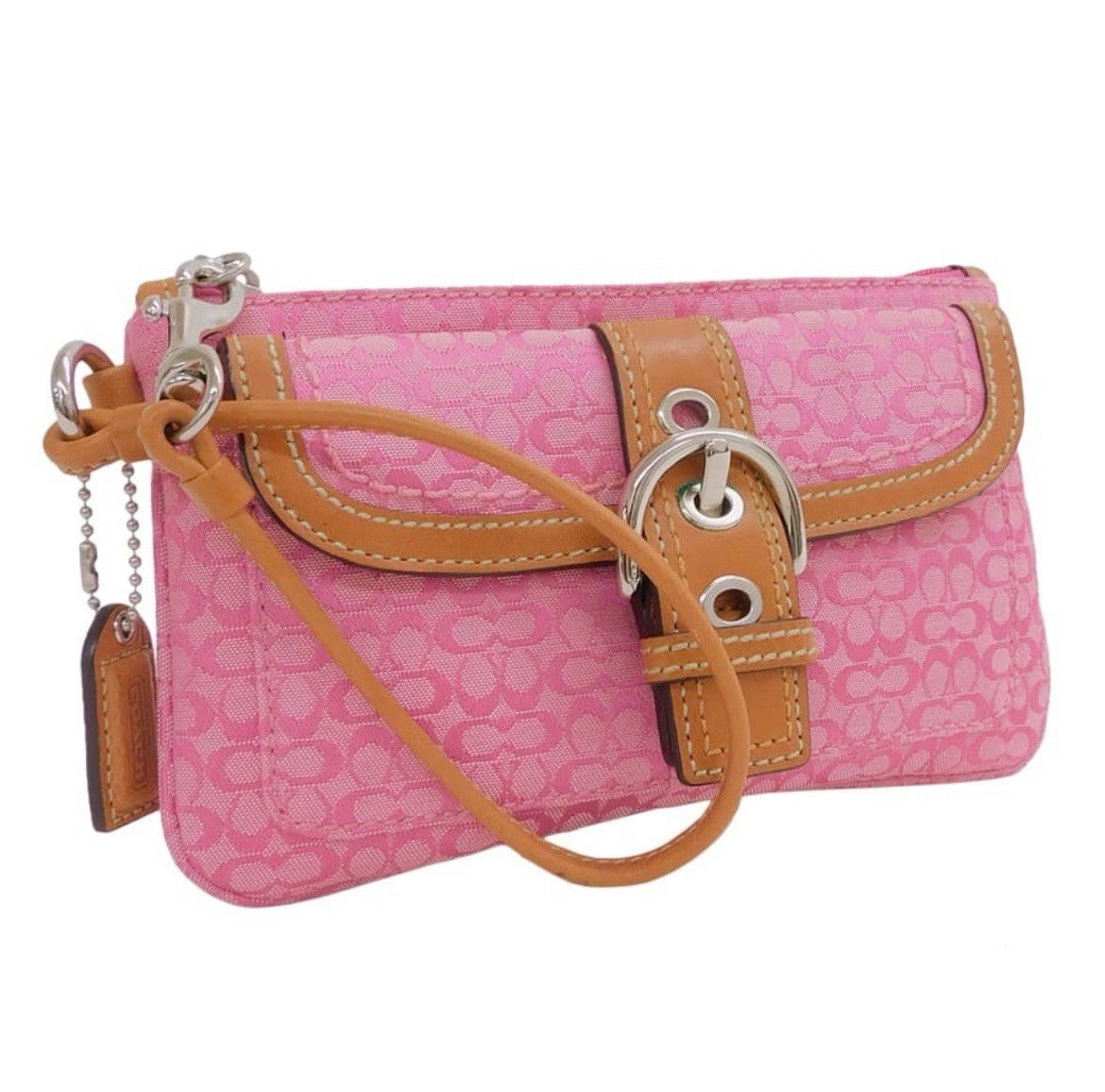 バッグ COACH Soho Shoulder Bag Pink vintage coach vintage soho shoulder bag signature pink leather accessory