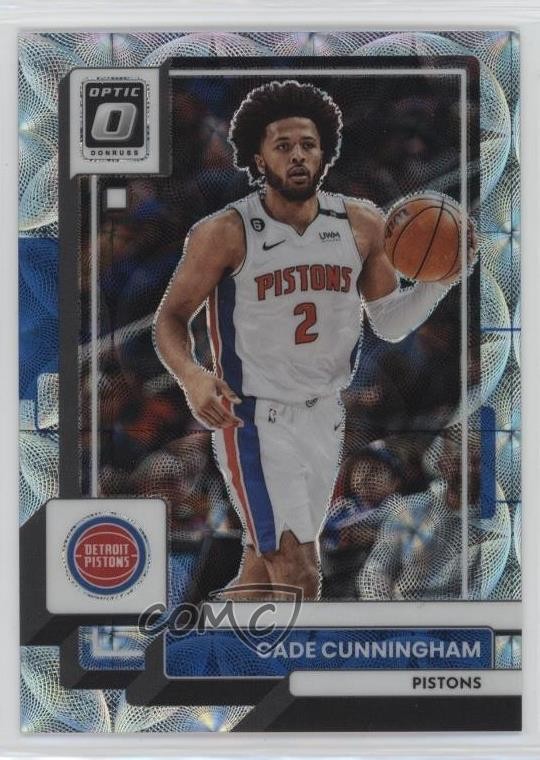 2022-23 Panini Donruss Optic Premium Box Set Prizm /249 Cade Cunningham #92