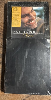 NEW:Andrea Bocelli The Best Of Andrea Bocelli Vivere SEALED LONGBOX CD/DVD