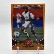 2025 Topps MLS Eddie Pope Orange Foil #20/25