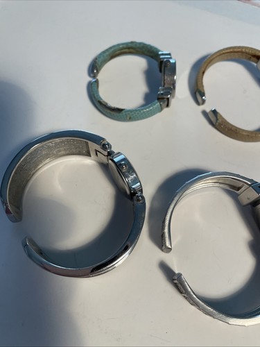 Lot Of 6 Women's Junk Drawer Geneva Watches Cuff - Picture 20 of 24