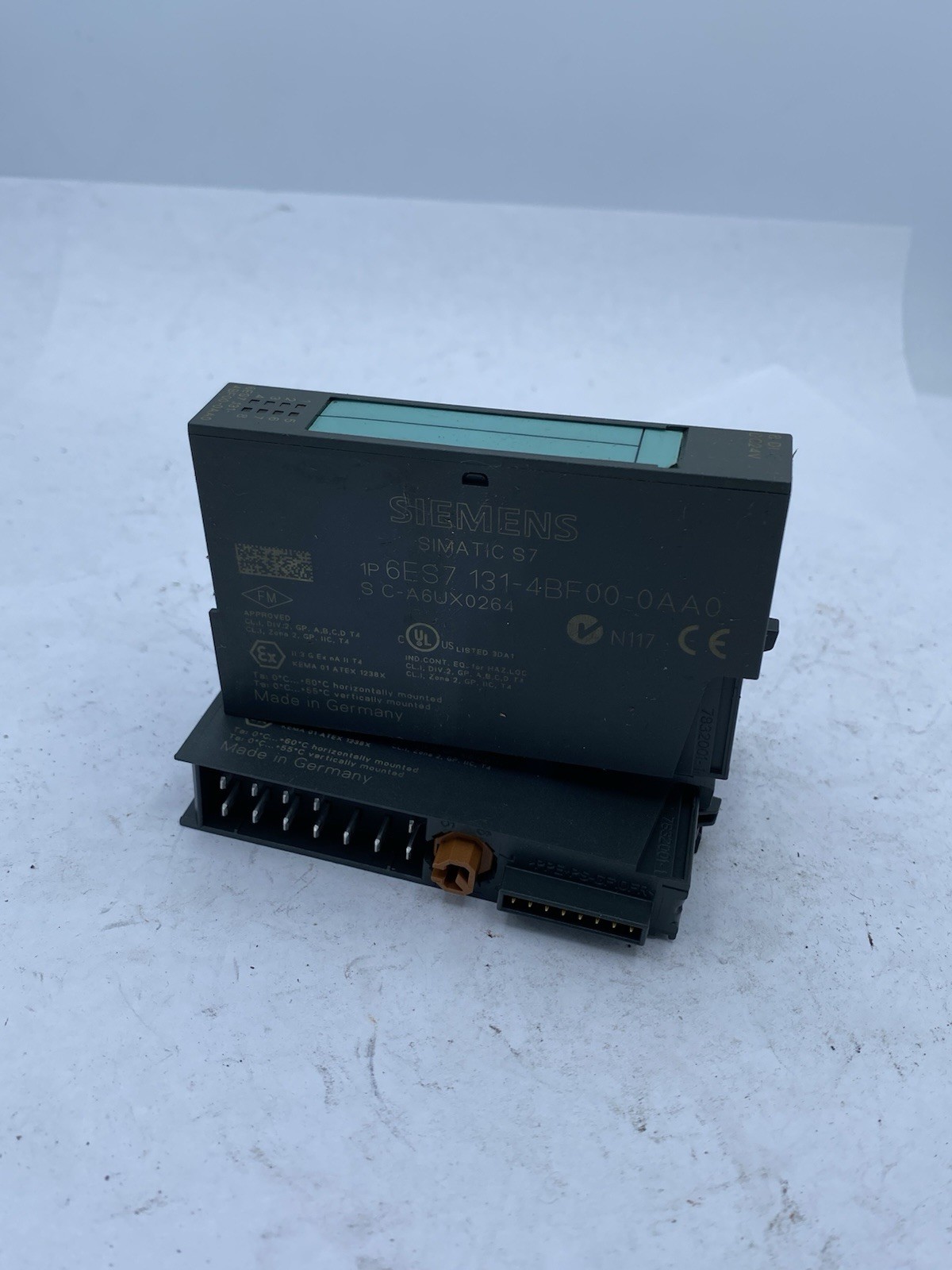 Lot Of 2 Siemens 6ES7 131-4BF00-0AA0 Simatic S7 Module, 24VDC